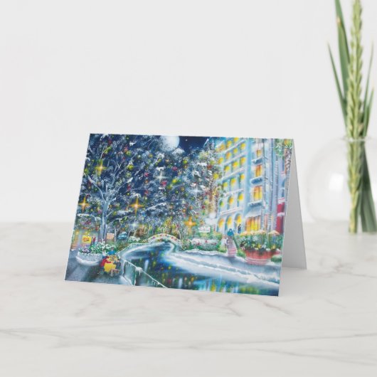 Joseph-graag verheugen-San Antonio Feestdagen Kaart (Voorkant)