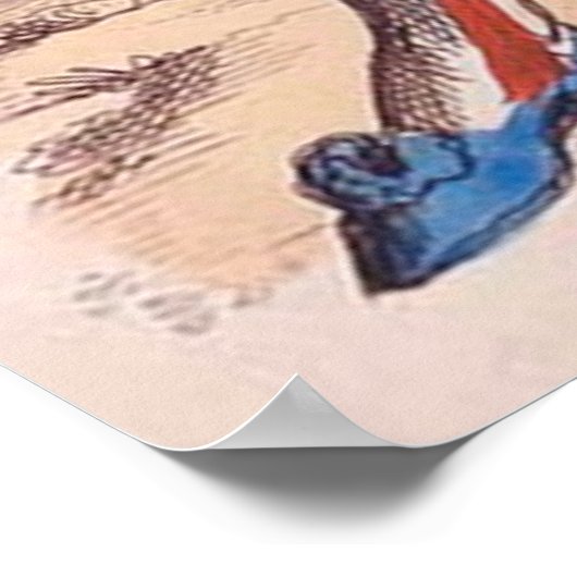 Joseph Grimaldi, Clown 1778-1837 Poster (Hoek)