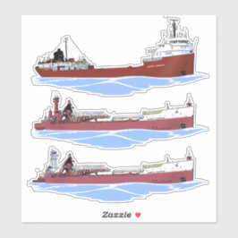 Joseph H. Thompson, vrachtschip Grote Meren Sticker
