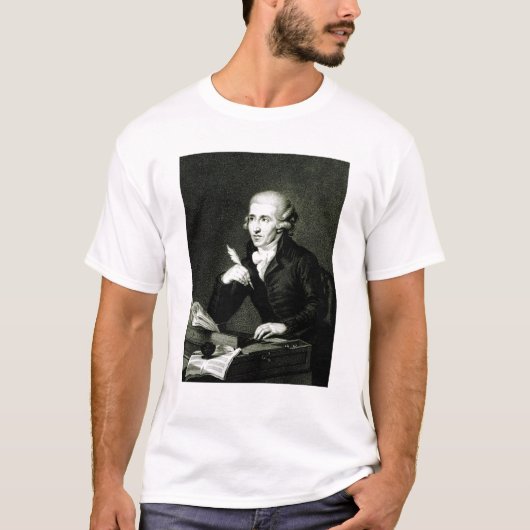 Joseph Haydn c.1770 T-shirt (Voorkant)