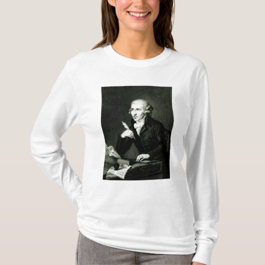 Joseph Haydn c.1770 T-shirt (Voorkant)