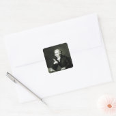 Joseph Haydn c.1770 Vierkante Sticker (Envelop)