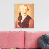 Joseph Haydn Canvas Afdruk (Insitu (Woonkamer))