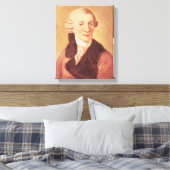 Joseph Haydn Canvas Afdruk (Insitu (Slaapkamer))