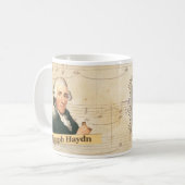 Joseph Haydn Historische Mok (Voorkant links)