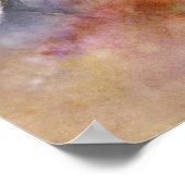 Joseph Haydn Portrait im Aquarell Style Poster (Hoek)