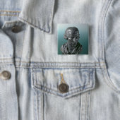 Joseph Haydn Vierkante Button 5,1 Cm (In situ)