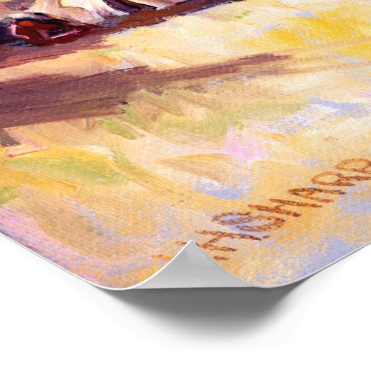 Joseph Henry Sharp The Blue Tepee Poster (Hoek)