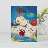 Joseph Hergesheimer door Florine Stettheimer Bedankkaart (Staand voorkant)