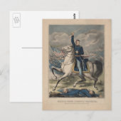 Joseph Hooker Briefkaart (Voorkant / Achterkant)