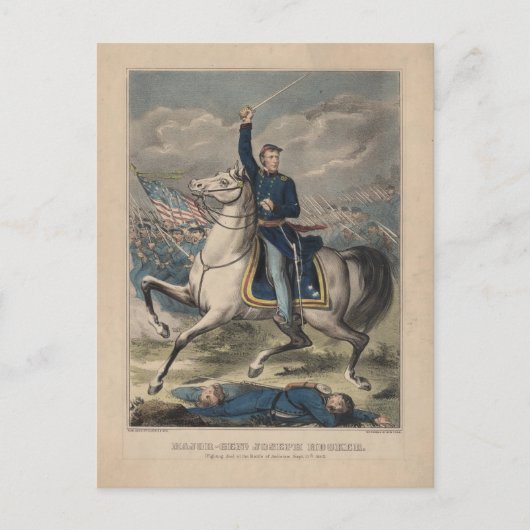 Joseph Hooker Briefkaart (Voorkant)