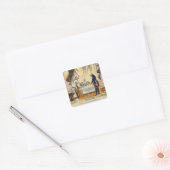 Joseph II, Catherine the Great en Frederick II Vierkante Sticker (Envelop)