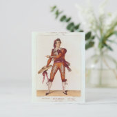 Joseph Isidore Samson in de rol van Figaro Briefkaart (Staand voorkant)