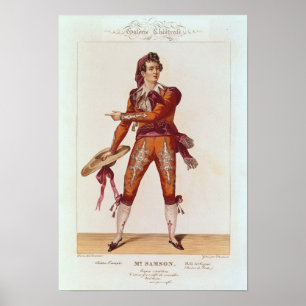 Joseph Isidore Samson in de rol van Figaro Poster