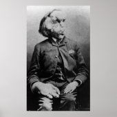 Joseph "John" Merrick The Elephant Man uit 1889 Poster (Voorkant)