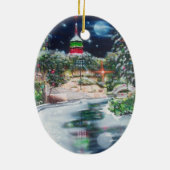 Joseph-Jubilate in Lights-San Antonio Keramisch Ornament (Achterkant)