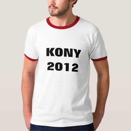 JOSEPH KONY 2012 STEUNT DE OORZAAK T-SHIRT (Voorkant)