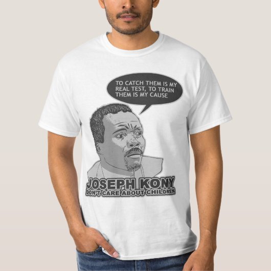Joseph Kony T-shirt (Voorkant)