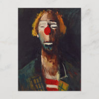 Joseph Kutter Clown Portret