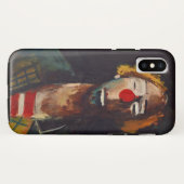 Joseph Kutter Clown Portret Case-Mate iPhone Case (Achterkant (horizontaal))
