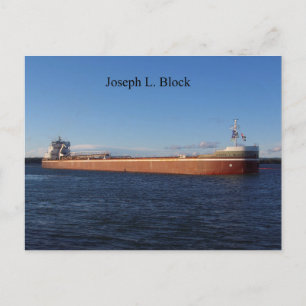 Joseph L. Block briefkaart