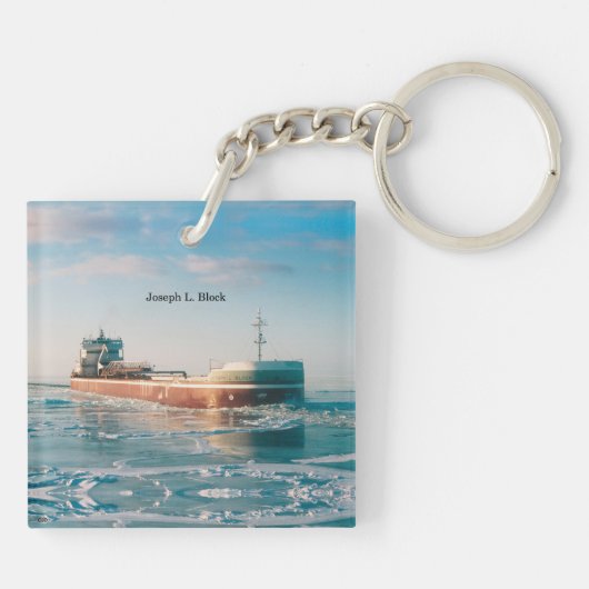 Joseph L. Block Key chain Sleutelhanger (Achterkant)