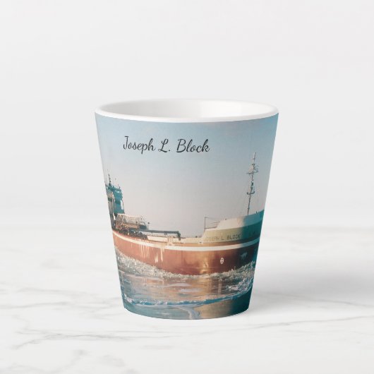 Joseph L. Block latte mok (Voorkant)