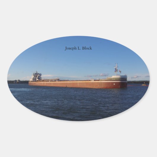 Joseph L. Block sticker (Voorkant)