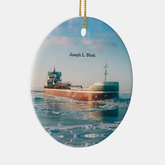 Joseph L. Blokkeerversiering Keramisch Ornament (Rechts)