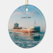 Joseph L. Blokkeerversiering Keramisch Ornament (Links)