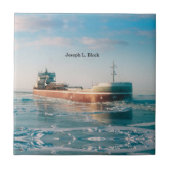 Joseph L. Bloktiel Tegeltje (Voorkant)