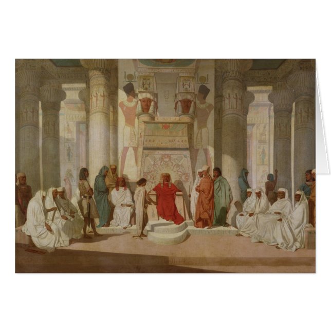 Joseph legt de dromen van Farao uit (Voorkant Horizontaal)