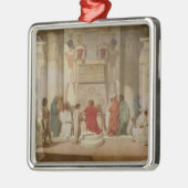 Joseph legt de dromen van Farao uit Metalen Ornament (Links)