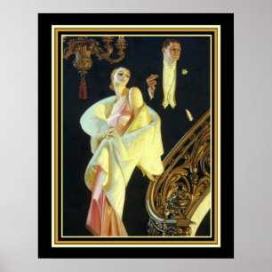 Joseph Leyendecker Art Deco en Print 16x20