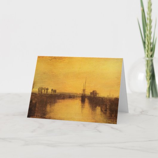 Joseph Mallord Turner - Chichester Canal Kaart (Voorkant)