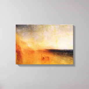 Joseph Mallord Turner - Europa en de stier Canvas Afdruk