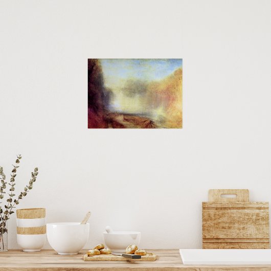 Joseph Mallord Turner - Herfsten van de Clyde Poster (Keuken)