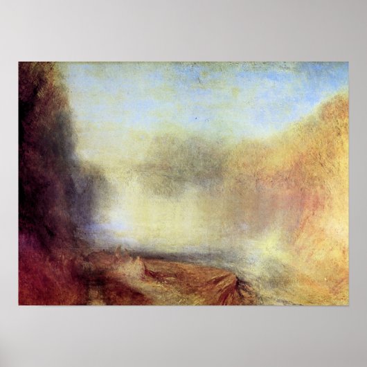 Joseph Mallord Turner - Herfsten van de Clyde Poster (Voorkant)