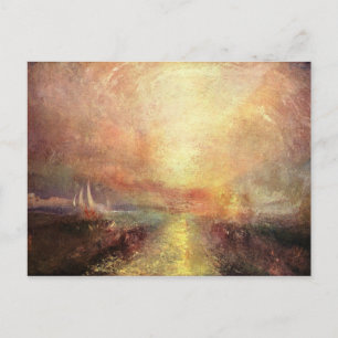 Joseph Mallord Turner - jacht nabij de coas Briefkaart