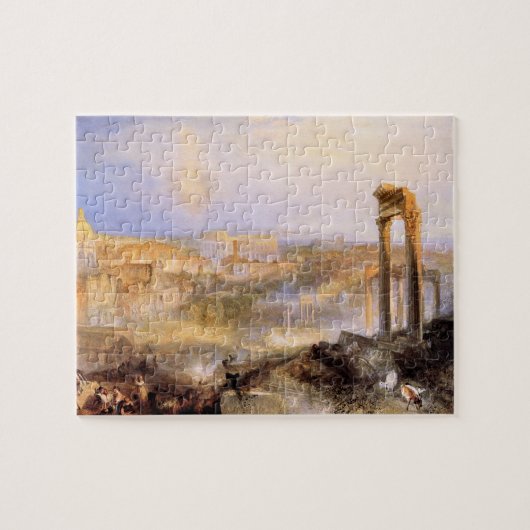 Joseph Mallord Turner - Modern Rome Camp Vaccino Legpuzzel (Horizontaal)