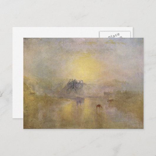 Joseph Mallord Turner - Norham Castle Briefkaart (Voorkant / Achterkant)