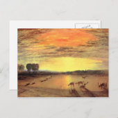 Joseph Mallord Turner - Petworth Park Briefkaart (Voorkant / Achterkant)