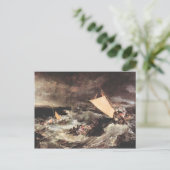 Joseph Mallord Turner - Shipwreck Briefkaart (Staand voorkant)