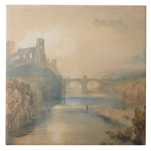 Joseph Mallord William Turner - Barnard Castle Tegeltje (Voorkant)