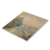 Joseph Mallord William Turner - Barnard Castle Tegeltje (Zijkant)
