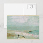 Joseph Mallord William Turner | Beach met cijfers Briefkaart (Voorkant / Achterkant)