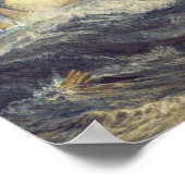 Joseph Mallord William Turner - Bell Rock Poster (Hoek)