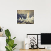 Joseph Mallord William Turner - Bell Rock Poster (Thuiskantoor)