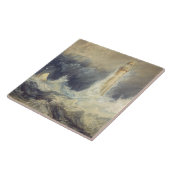 Joseph Mallord William Turner - Bell Rock Tegeltje (Zijkant)