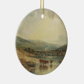 Joseph Mallord William Turner | Brug over de Veren Keramisch Ornament (Rechts)